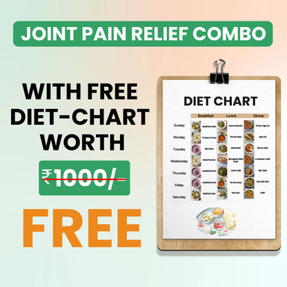 7 Days Result Joint Pain Relief Kit (28 Herbs) + Diet Chart and Doctor Consultation (FREE)