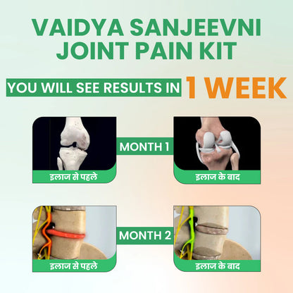 7 Days Result Joint Pain Relief Kit (28 Herbs) + Diet Chart and Doctor Consultation (FREE)