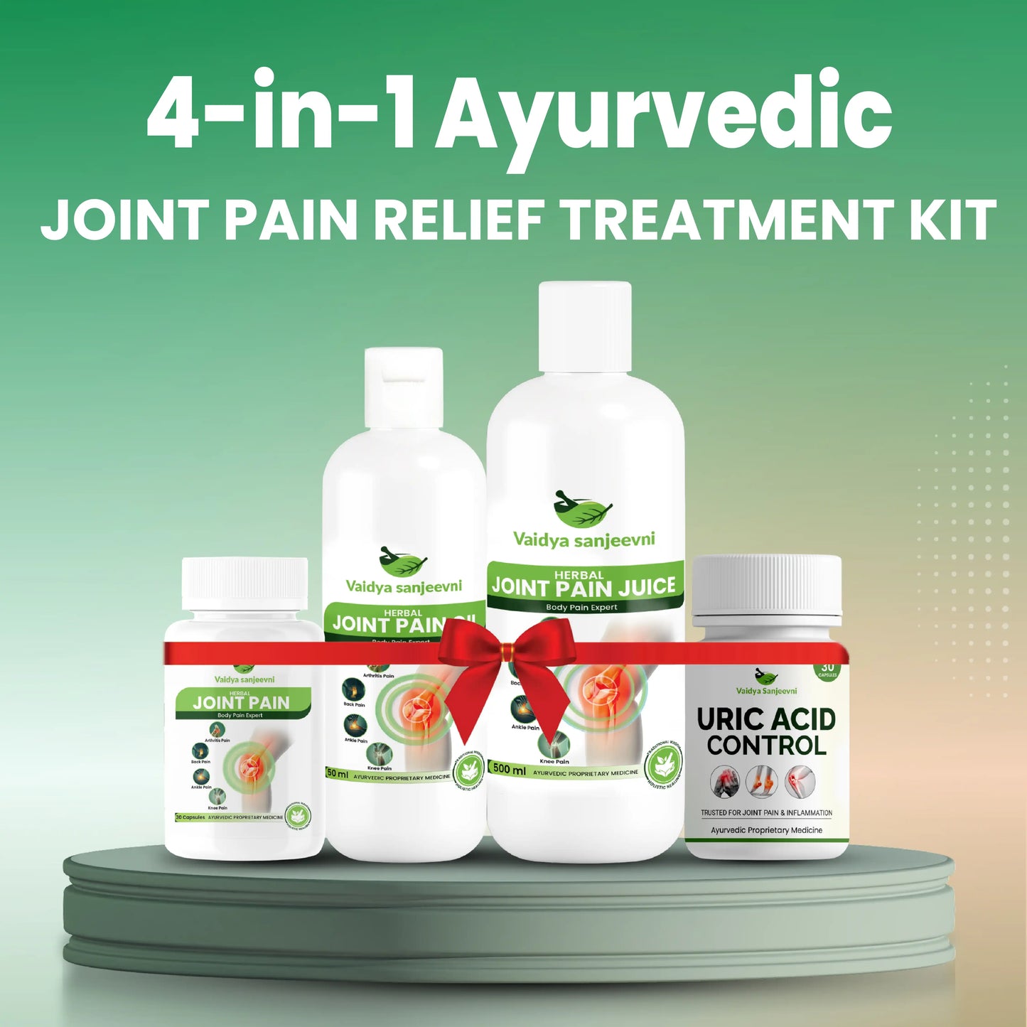 7 Days Result Joint Pain Relief Kit (28 Herbs) + Diet Chart and Doctor Consultation (FREE)