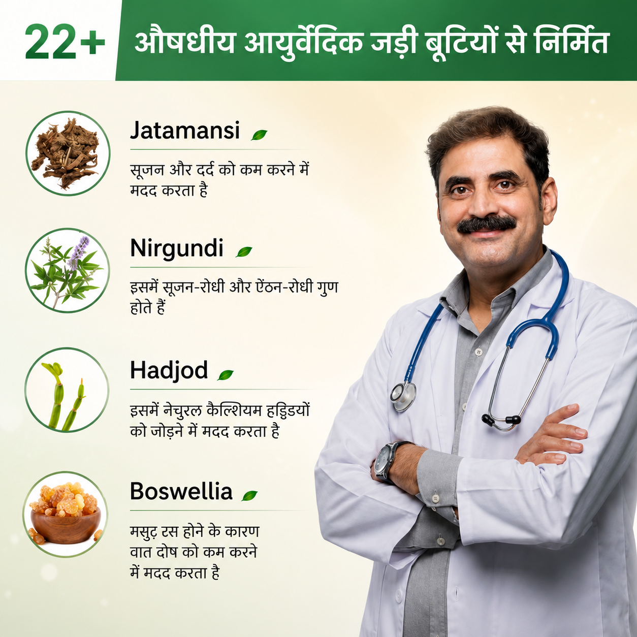 7 Days Result Joint Pain Relief Kit (28 Herbs) + Diet Chart and Doctor Consultation (FREE)