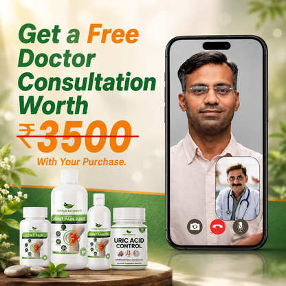 7 Days Result Joint Pain Relief Kit (28 Herbs) + Diet Chart and Doctor Consultation (FREE)